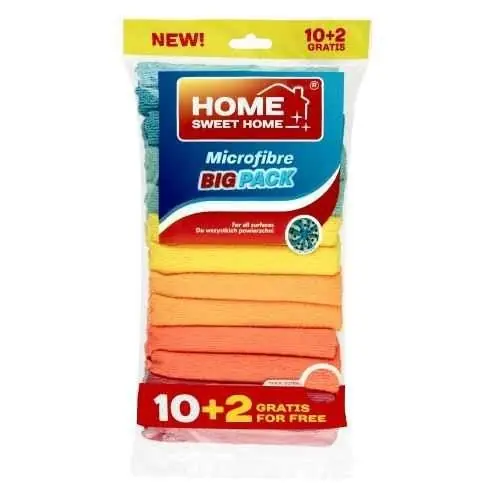 Spontex HSH Ścierka Microfibra Big Pack 10+2 400000020.. Lumarko Najlepsza cena